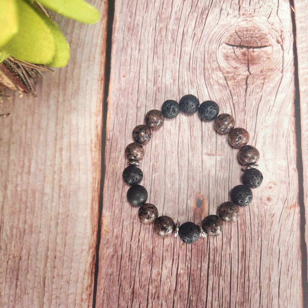 Earth & Stone Beaded Bracelet