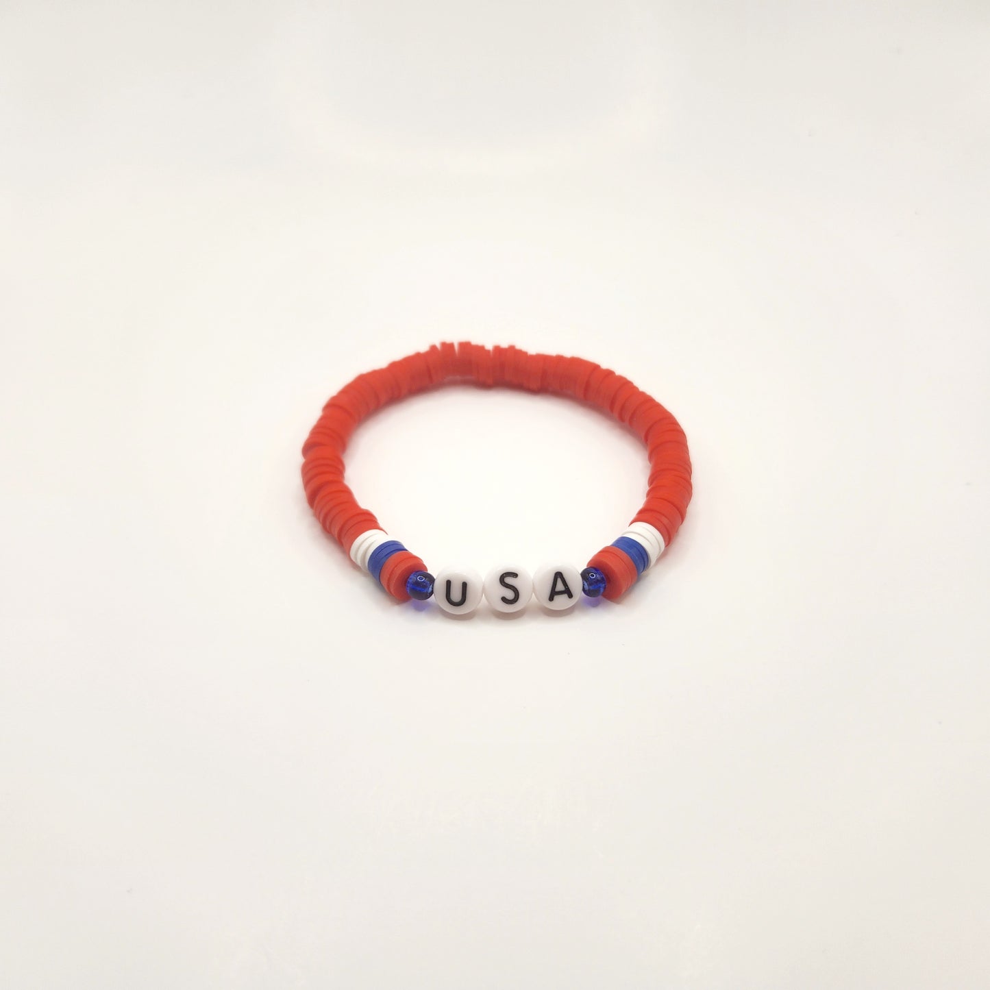 Patriotic Clay Bracelets