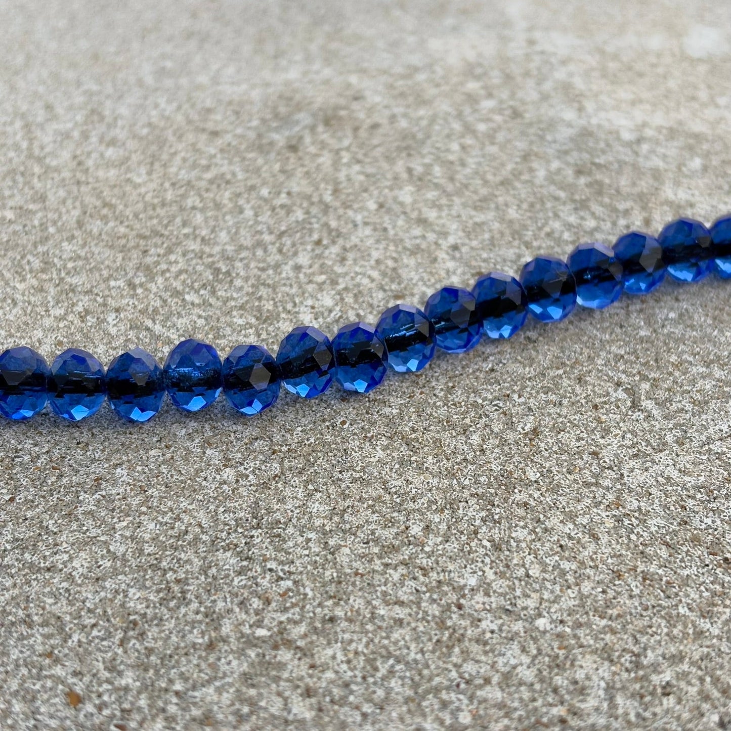 Back the Blue Beaded Bracelet