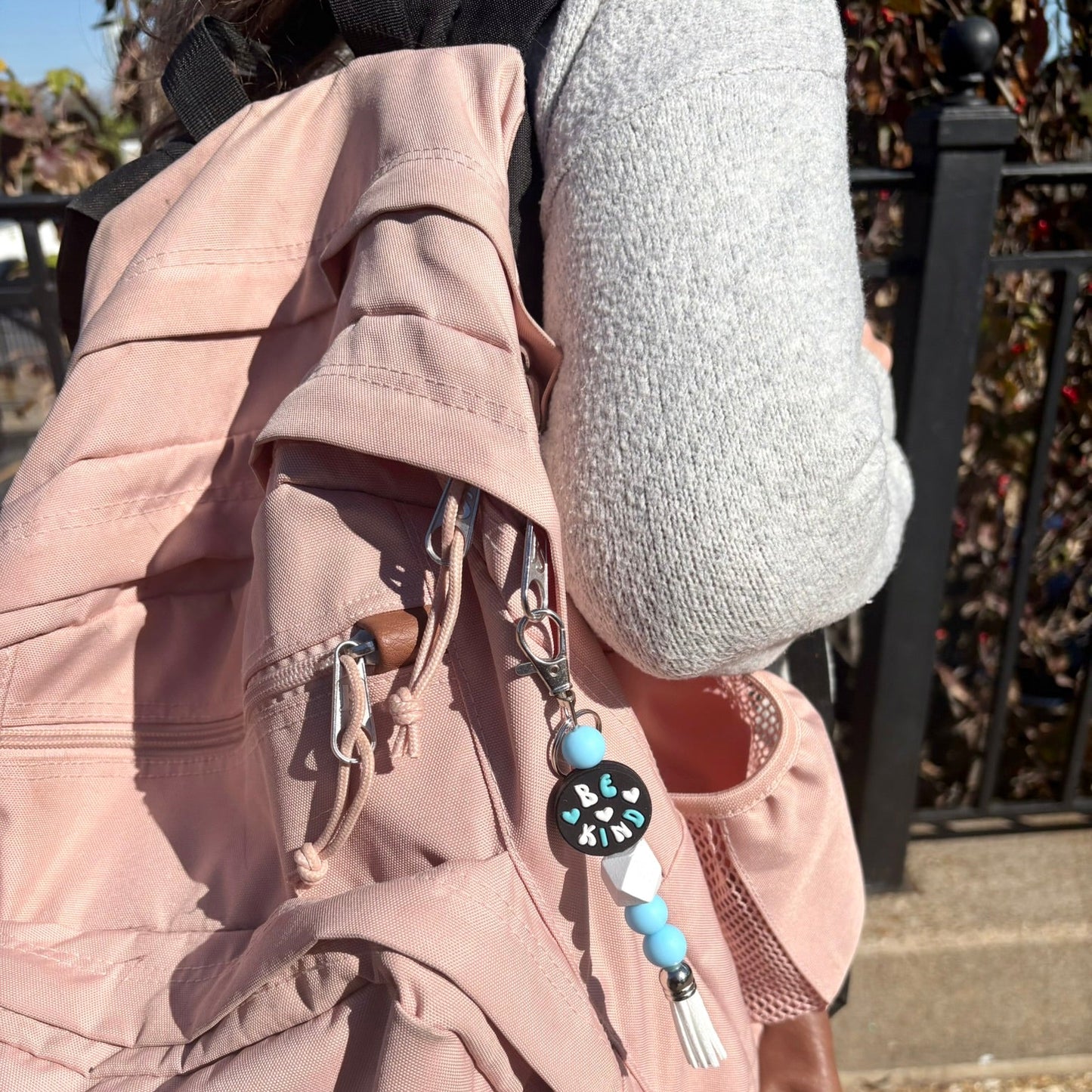 Be Kind Silicone Keychain