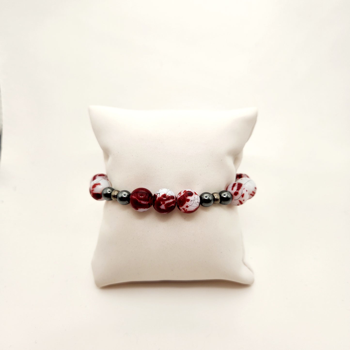 Splatter Beaded Bracelet