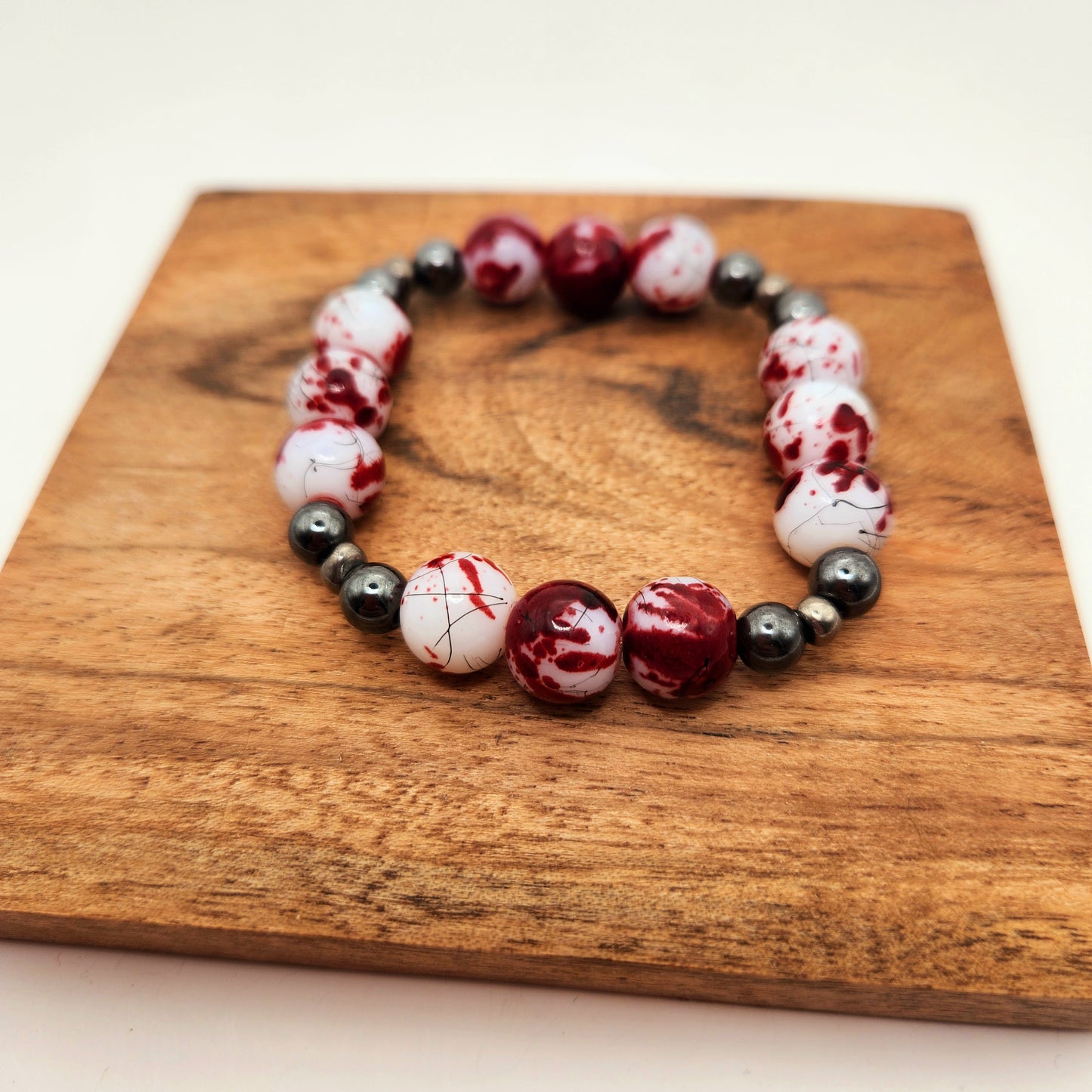 Splatter Beaded Bracelet