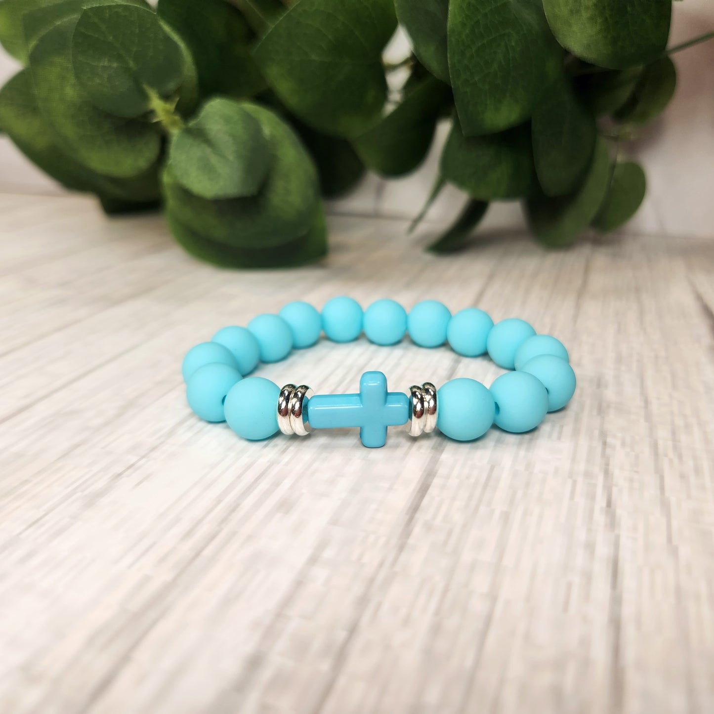 Kids Cross Beaded Bracelet
