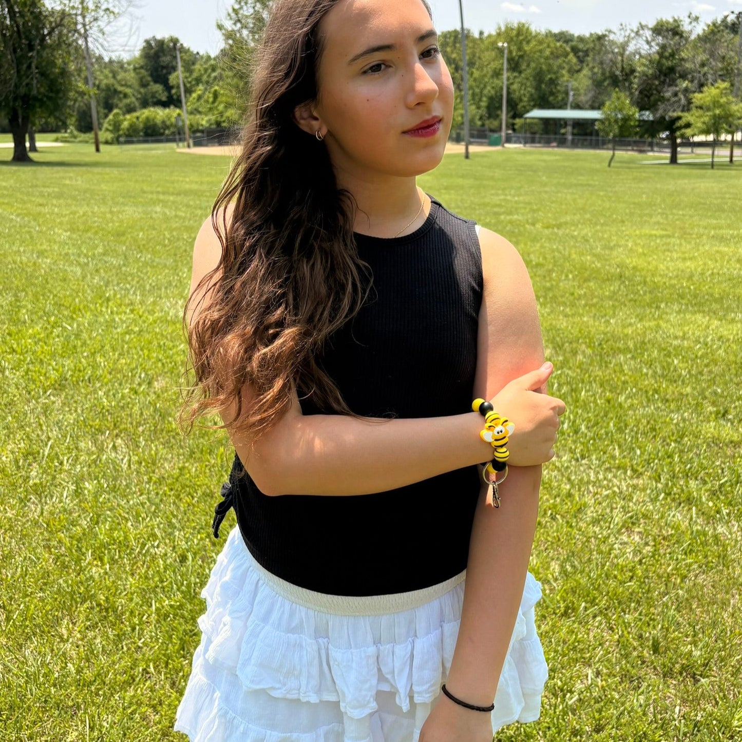 Bumblebee Wristlet