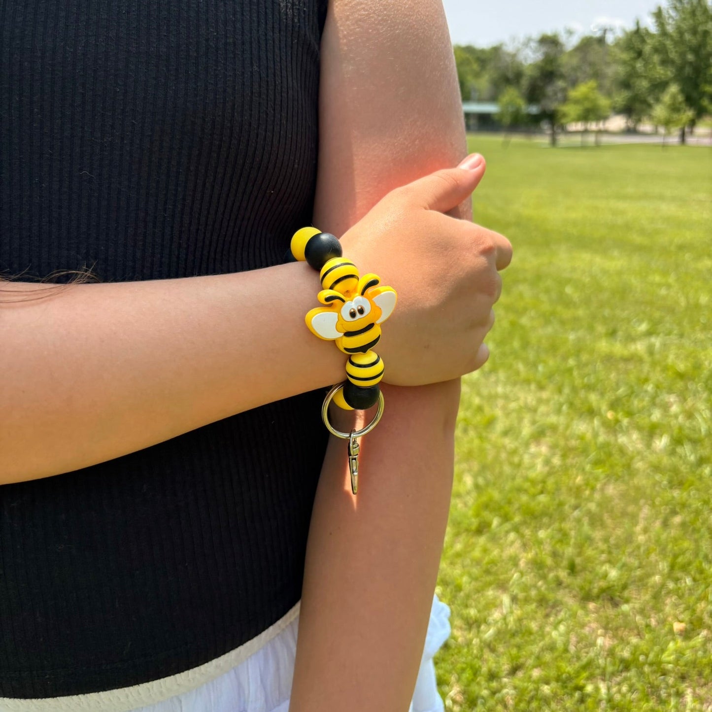 Bumblebee Wristlet
