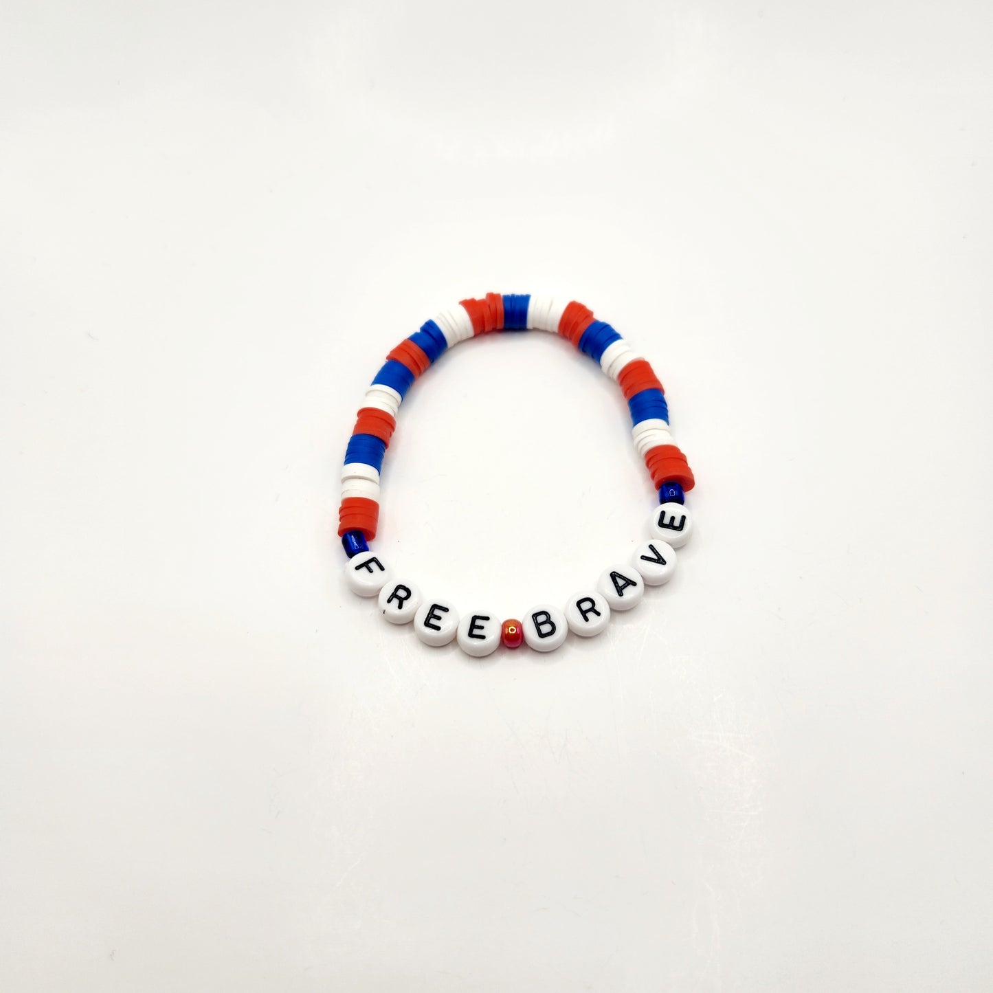 Patriotic Clay Bracelets