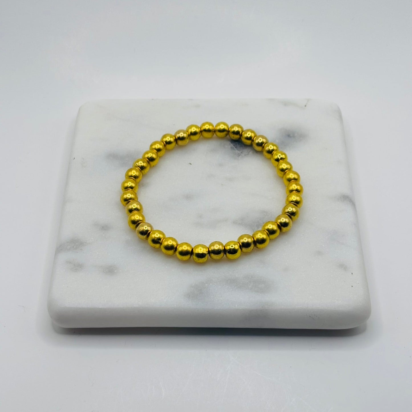 Gold Beaded Bracelet