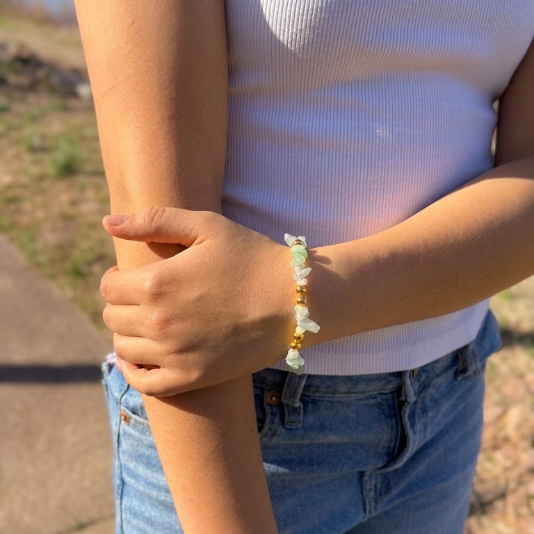 Ocean Mist Beaded Bracelet