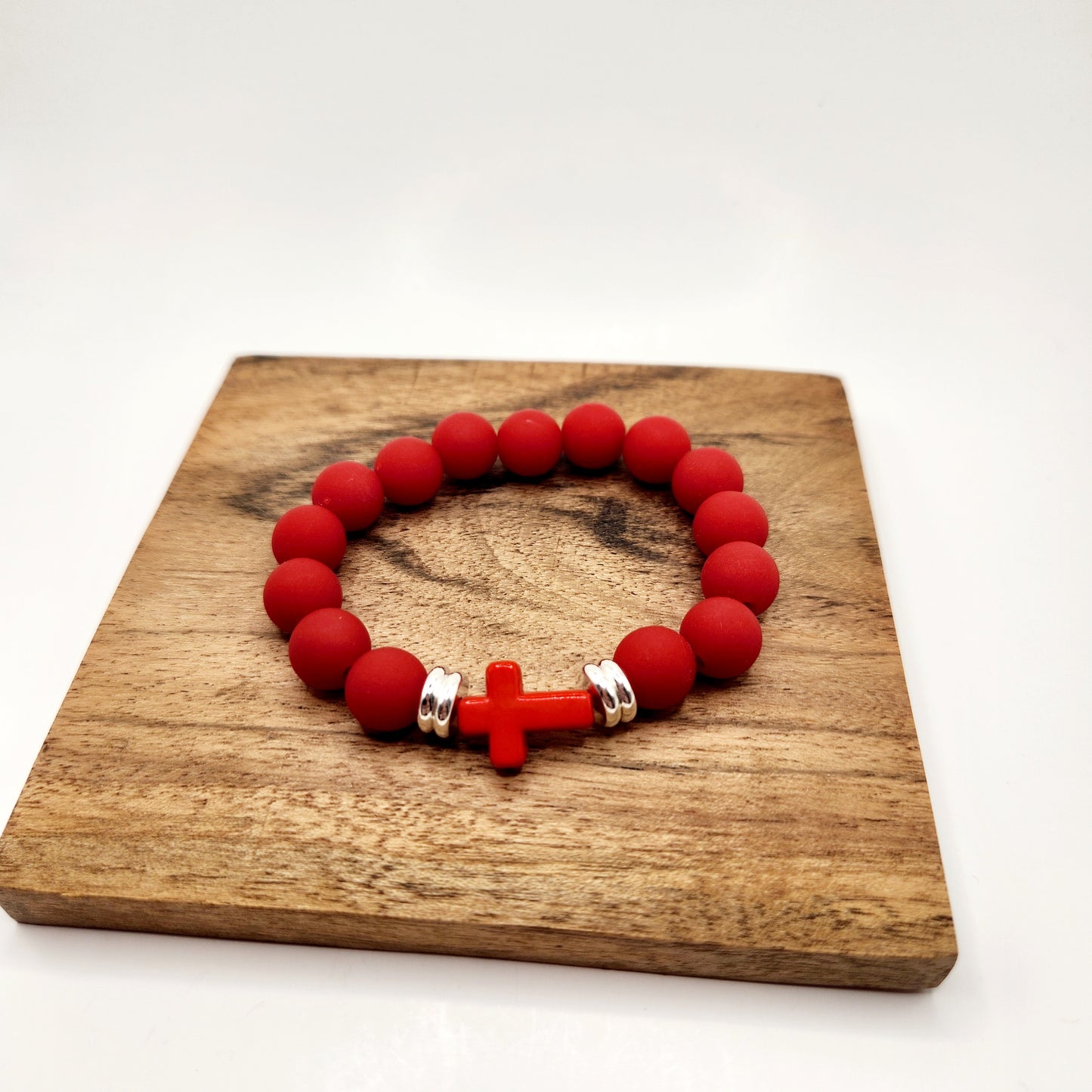 Kids Cross Beaded Bracelet