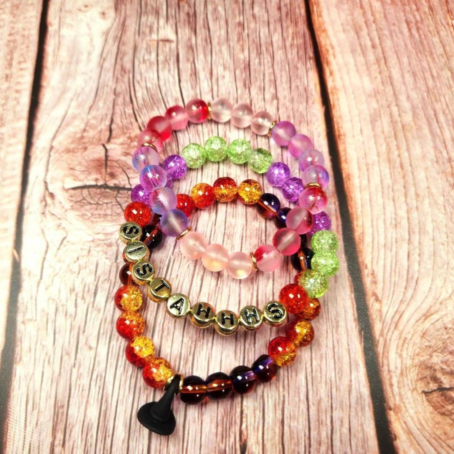 Sanderson Sister Inspired Beaded Bracelet Set