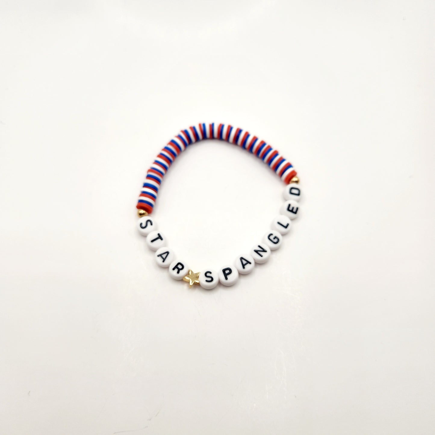 Patriotic Clay Bracelets
