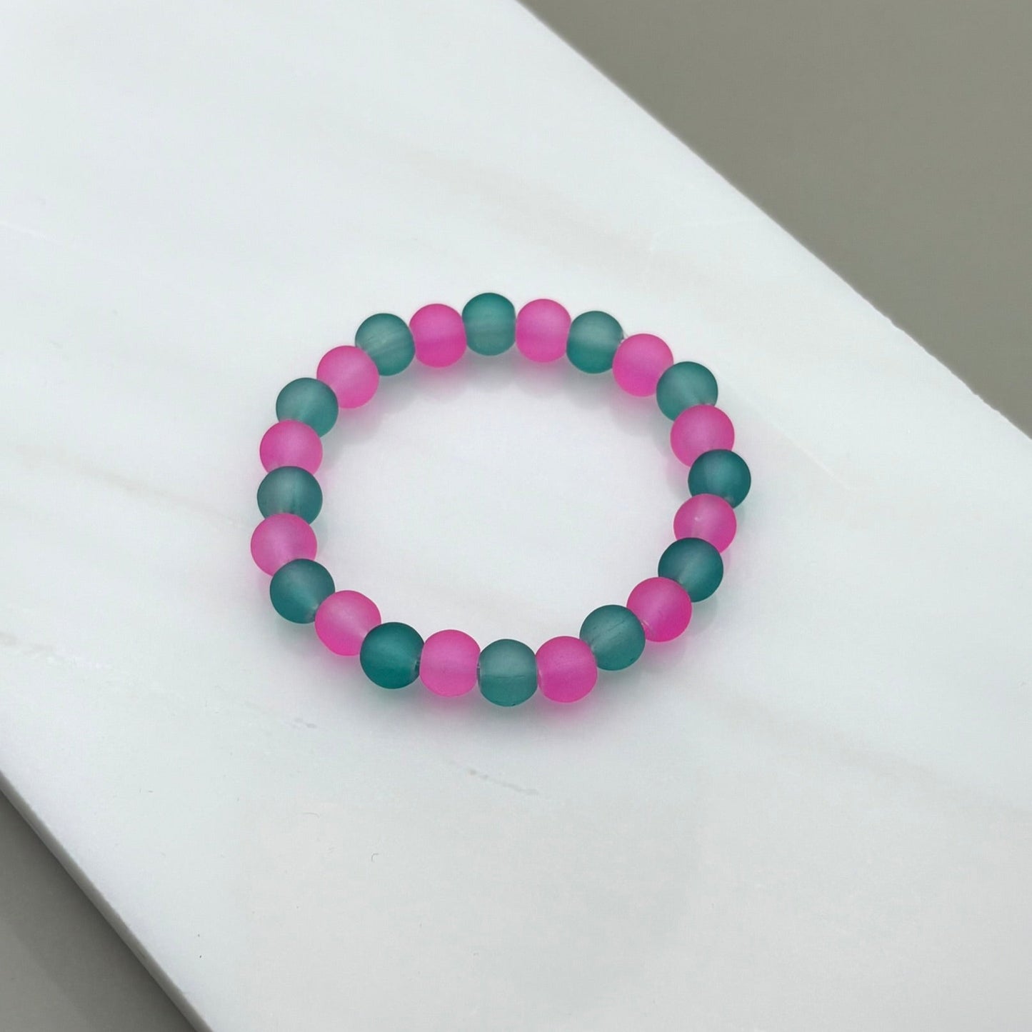 Toddler Bubblegum Breeze Beaded Bracelet