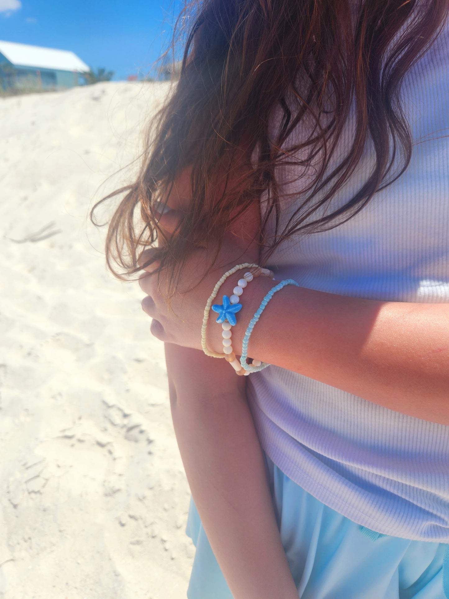 Coastal Starfish 3pc Bracelet set
