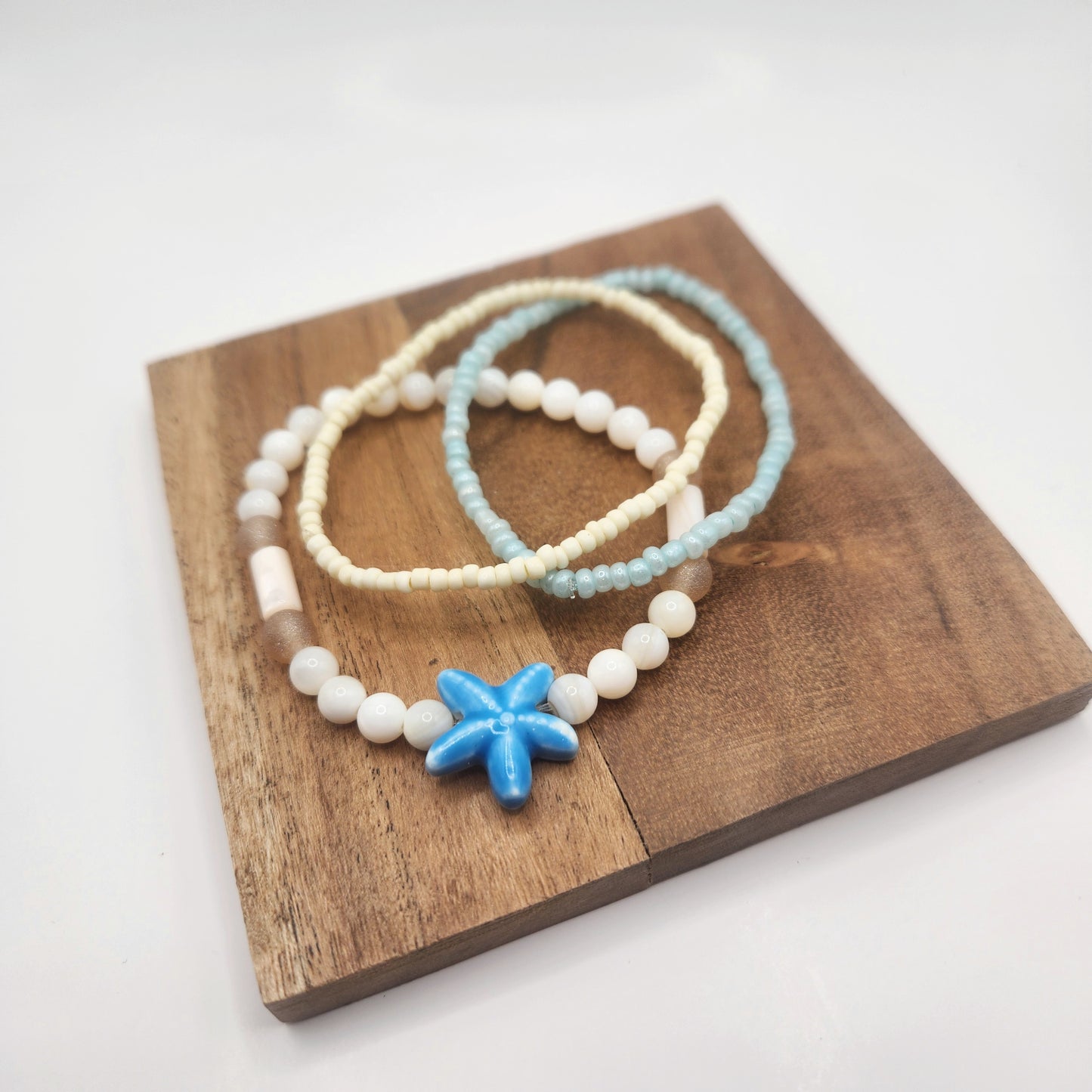 Coastal Starfish 3pc Bracelet set