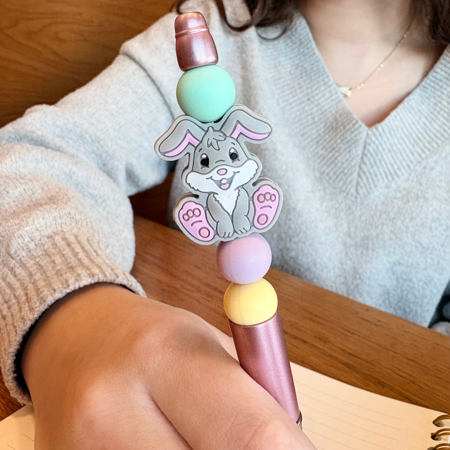 Bunny Beaded Pen