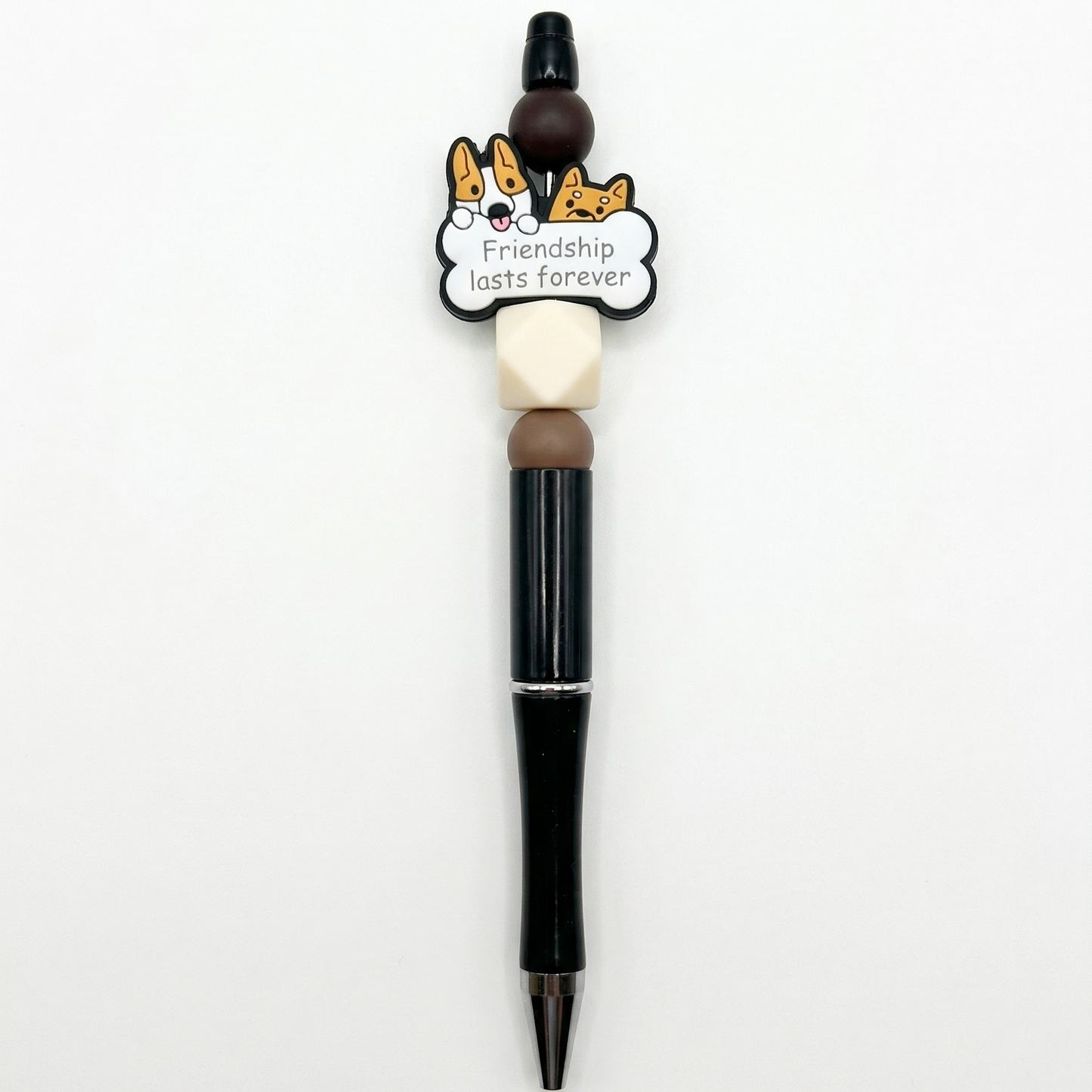 Dog Friendship Beaded Pen