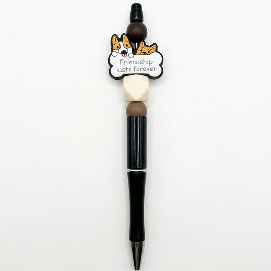 Dog Friendship Beaded Pen