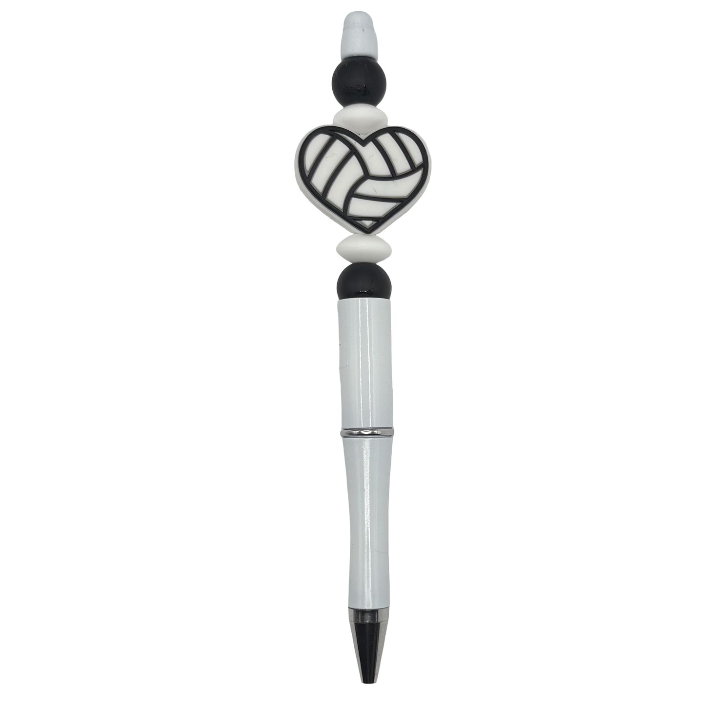 Sports Heart Beaded Pen