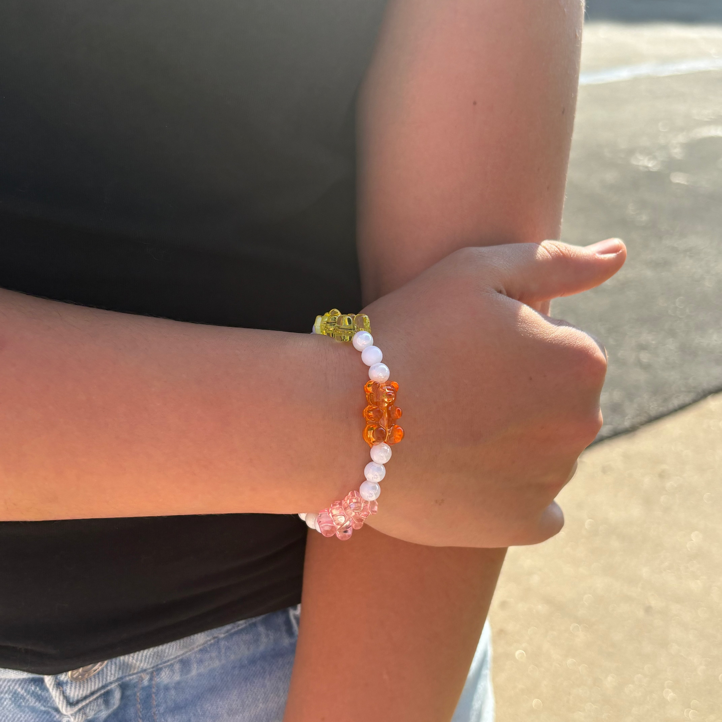 Gummy Bear Beaded Bracelet