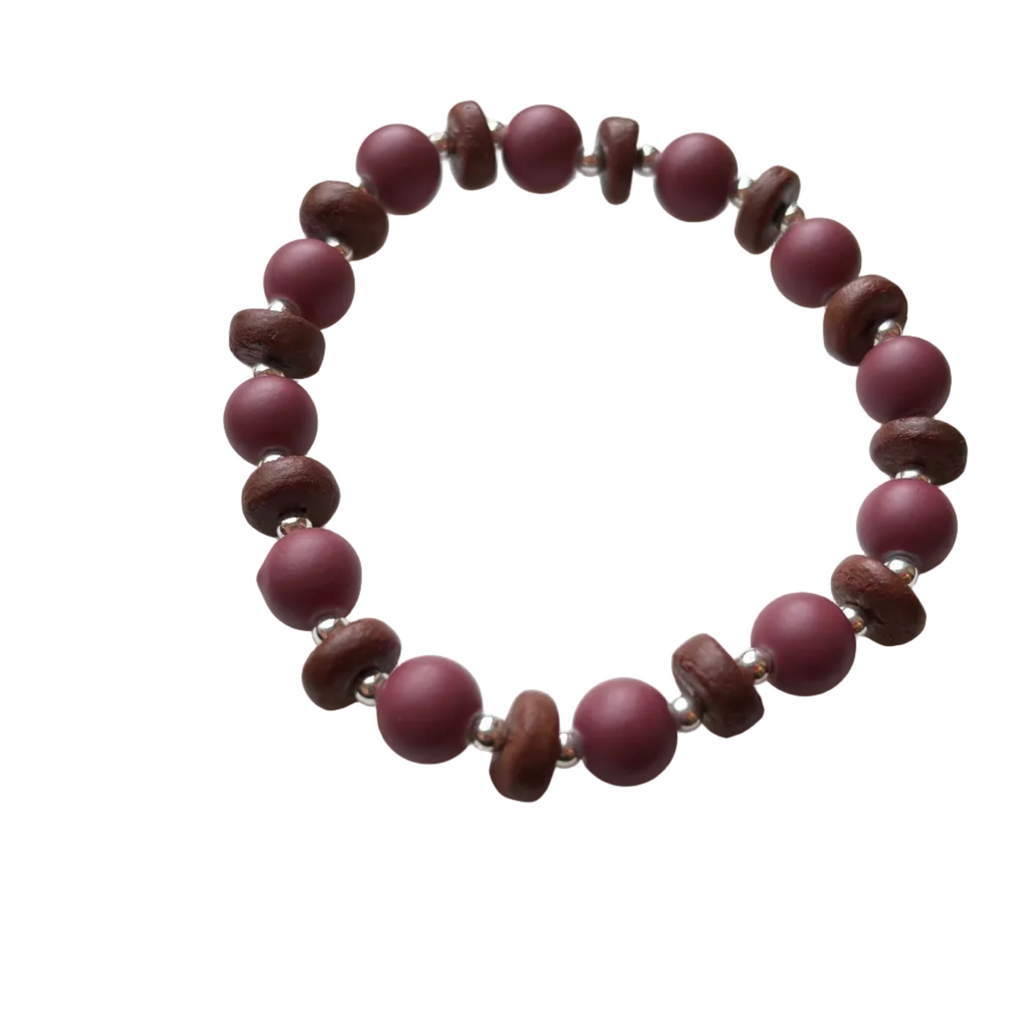 Apple Butter Beaded Bracelet
