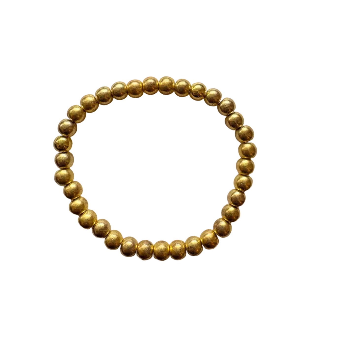 Cinnamon Spice Beaded Bracelet Stack
