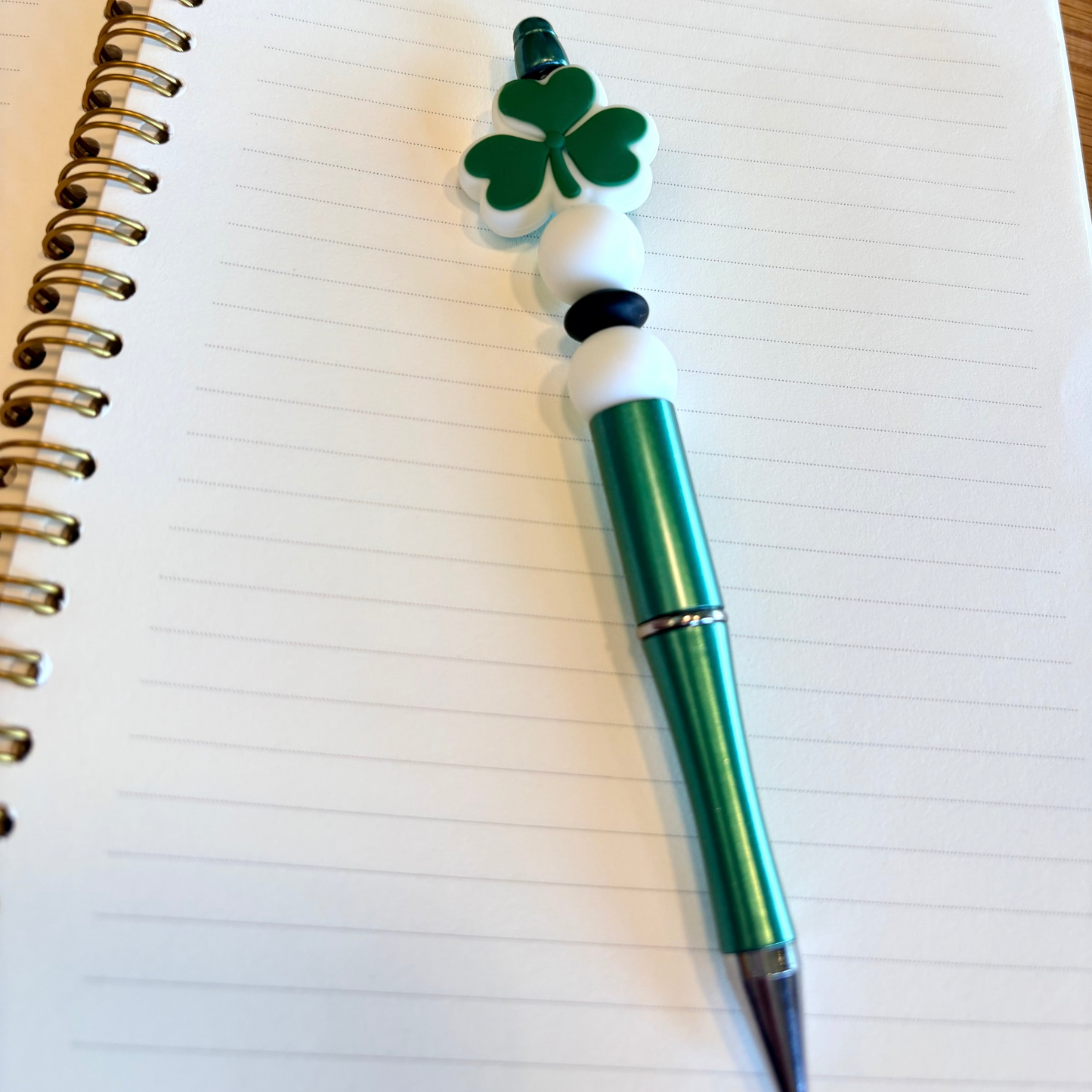 Shamrock Beaded Pen