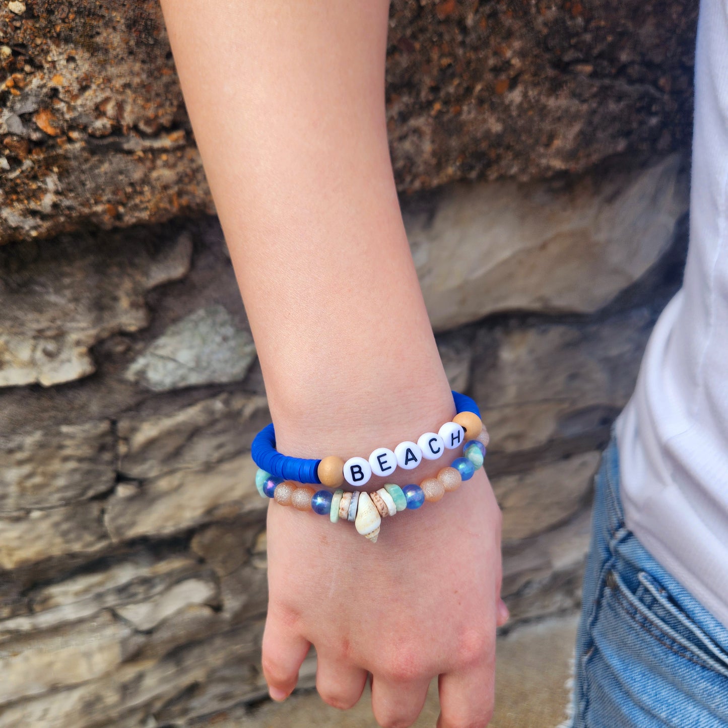Coastal Beach 2pc Bracelet Set