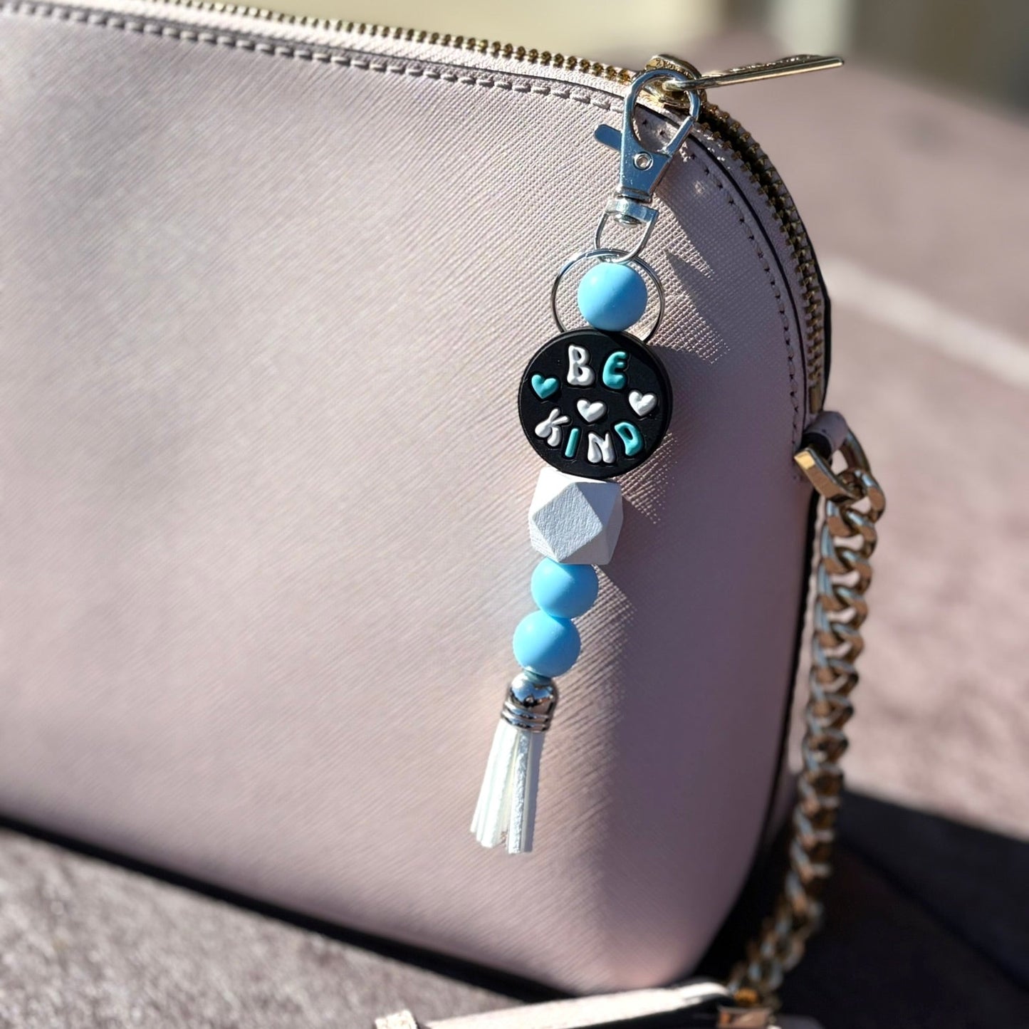 Be Kind Silicone Keychain