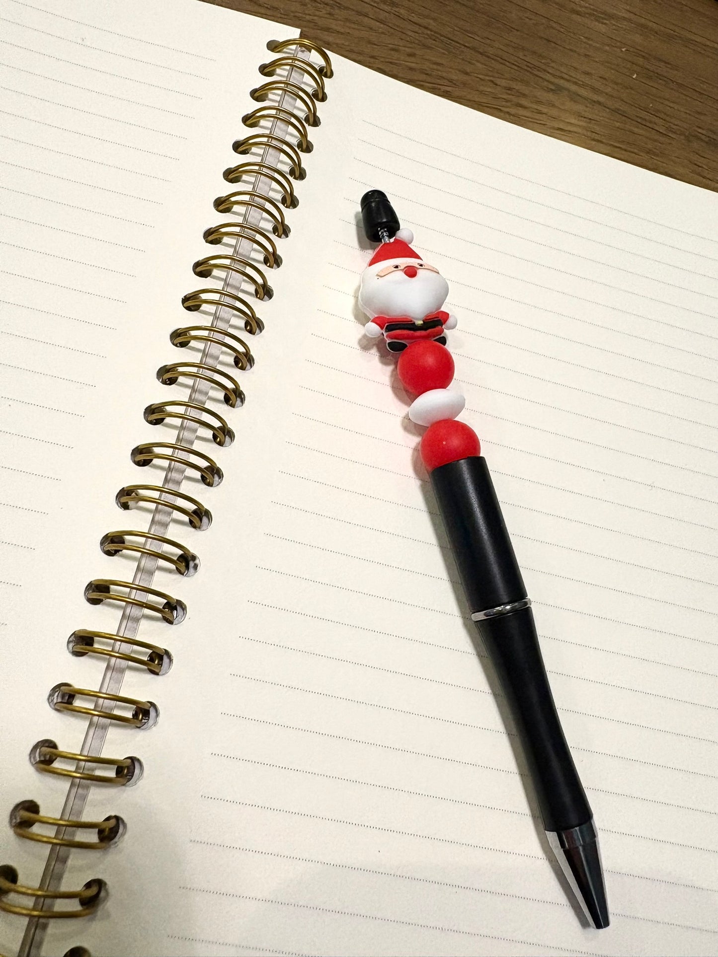Santa Beaded Pen