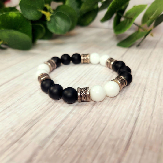 Pony Drum Beaded Bracelet