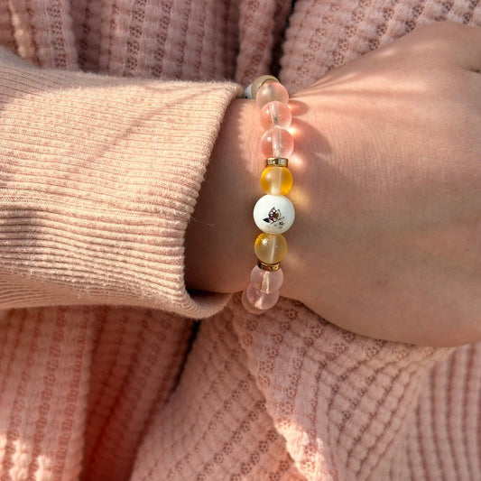 Butterfly Beaded Bracelet