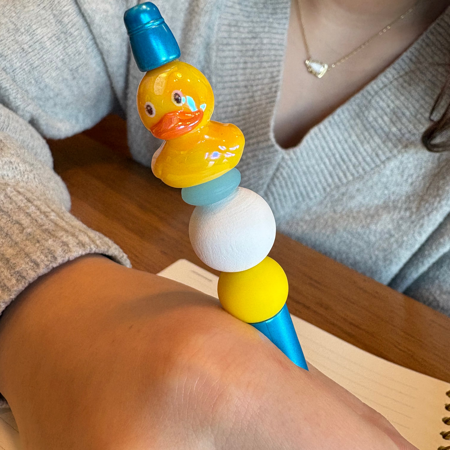 Duck Beaded Pen