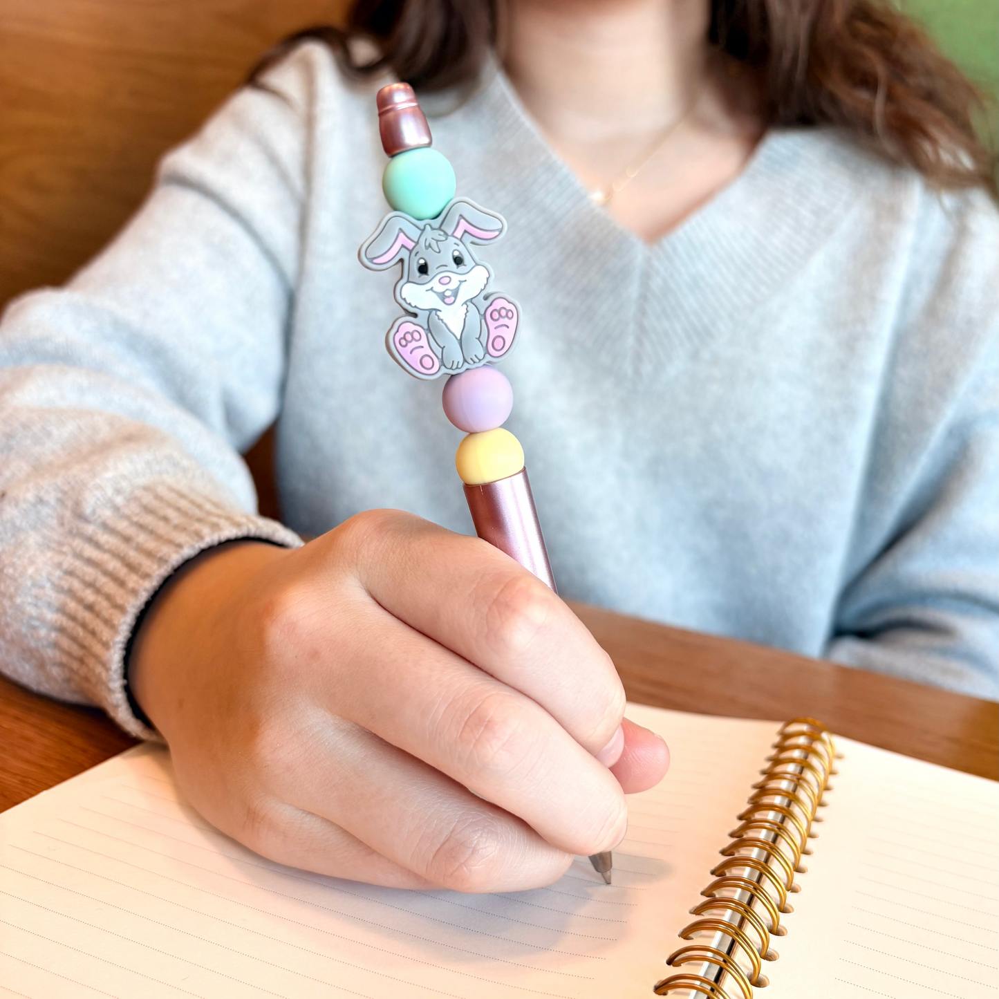 Bunny Beaded Pen