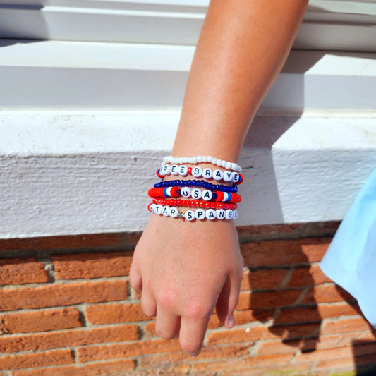 Free and Brave 6 pc Bracelet Set