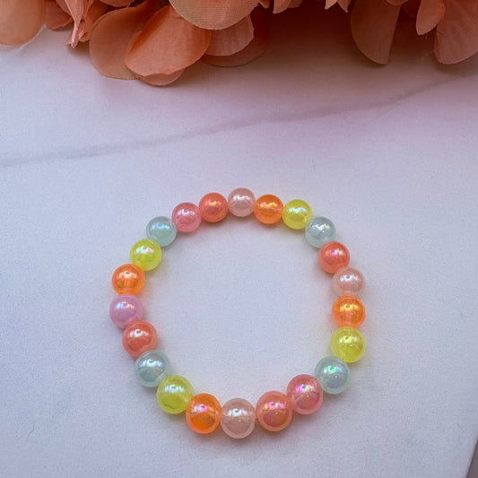 Pastel Party Beaded Bracelet
