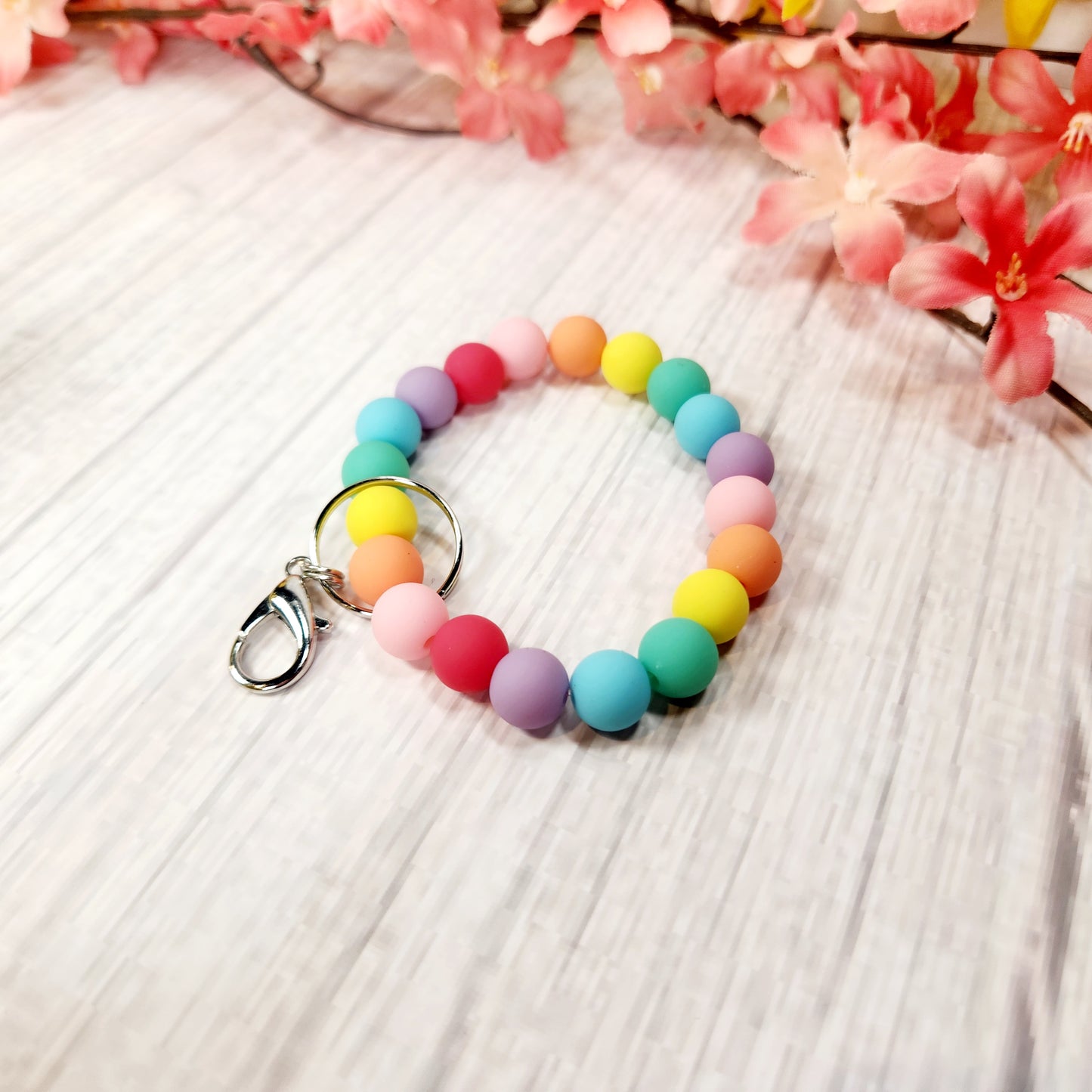 Rainbow Wristlet
