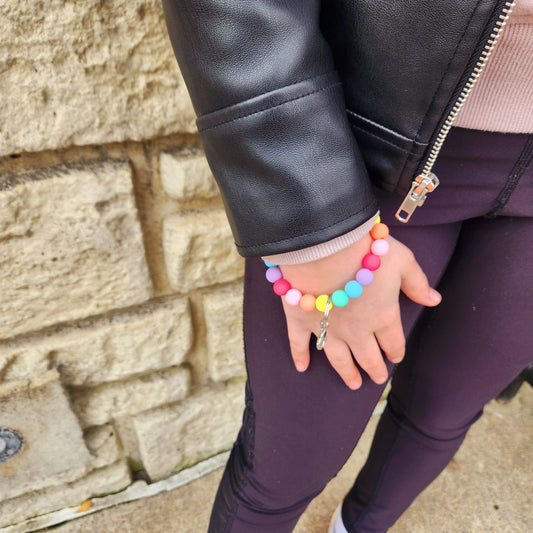 Rainbow Wristlet