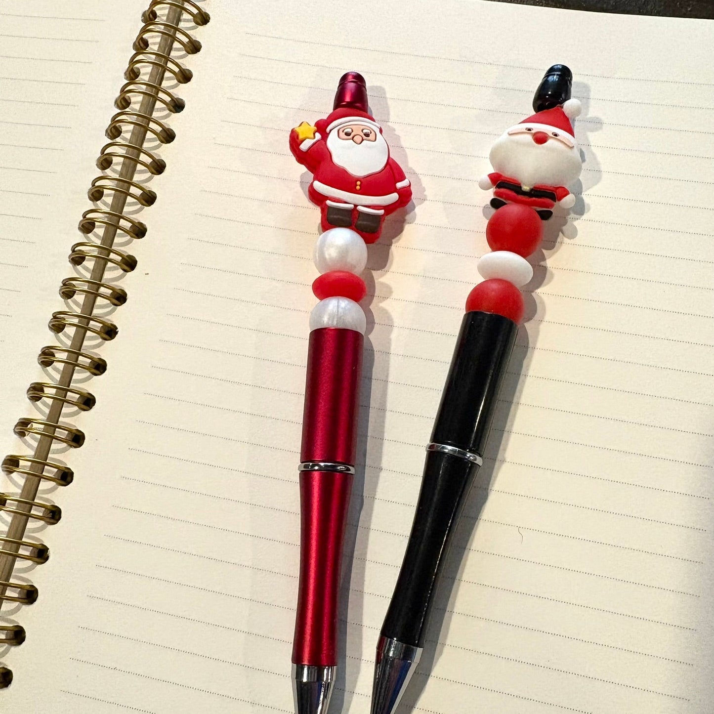 Santa Beaded Pen