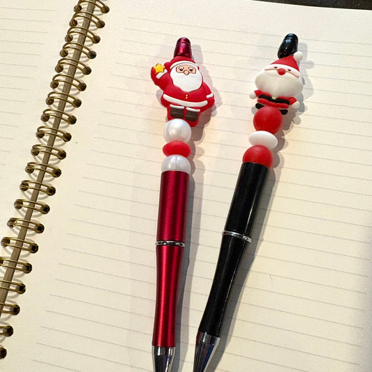 Santa Beaded Pen