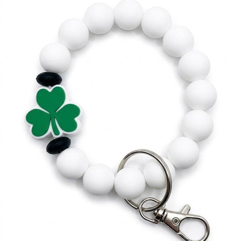 Shamrock Silicone Wristlet