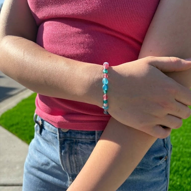 Summer Sorbet Beaded Bracelet