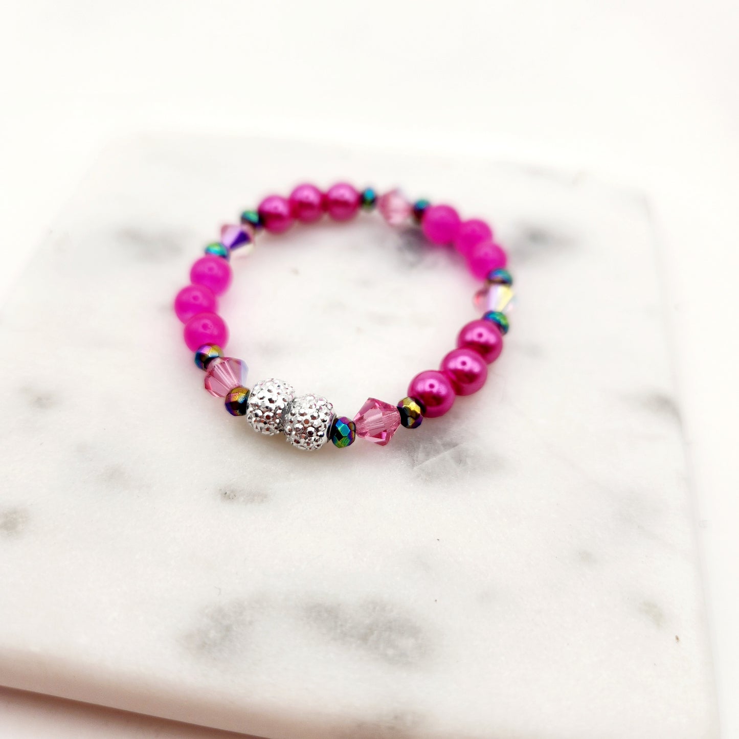 Disco Toddler Beaded Bracelet