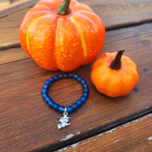 Toddler Kids Witch Beaded Charm Bracelet