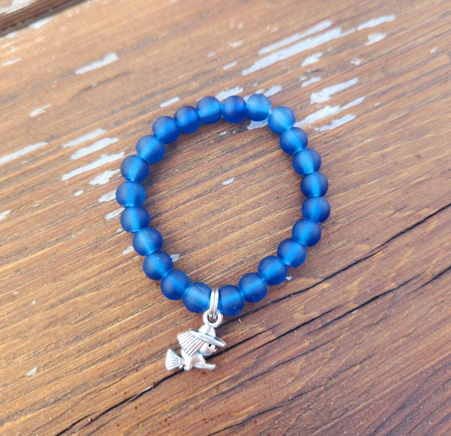 Toddler Kids Witch Beaded Charm Bracelet
