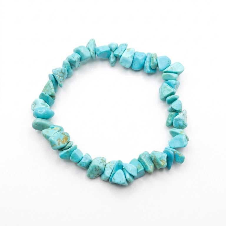 Turquoise Tide Beaded Bracelet